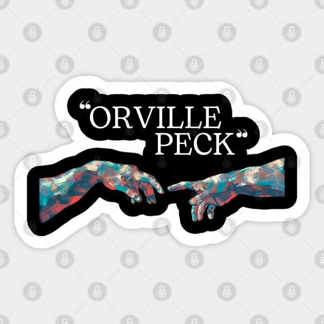 Orville Peck // Hand Colour Sticker by Mamamiyah